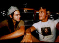 Behind the Scenes - Rory Cochrane and Matthew McConnaughey - dazed-and-confused photo