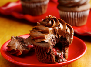  Chocolate سٹرابیری, اسٹرابیری Cupcakes