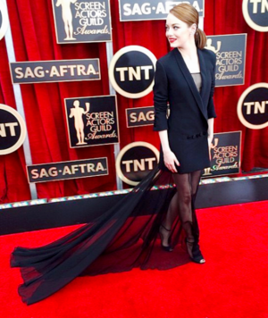  Emma Stone attends TNT’s 21st Annual Screen Actors Guild Awards (January 24th, 2015)