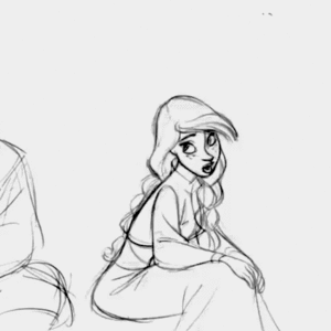  アナと雪の女王 - Anna Pencil Test