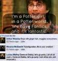 I'm a Potter girl in a Potter world - harry-potter photo