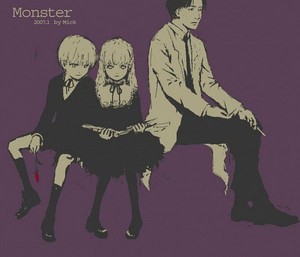 Johan Liebert, Anna Liebert / Nina Fortner, and Kenzo Tenma | Monster