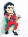 Michael Jackson Thriller - michael-jackson fan art