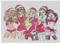 Navidad - monster-high fan art