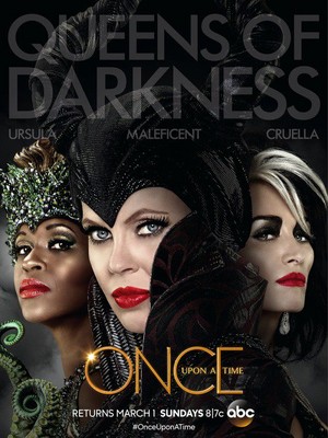  New Once Upon a Time Season 4B Poster Deals Three Queens