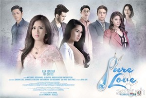 Pure Love Cast Poster