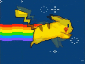  arc en ciel Pikachu