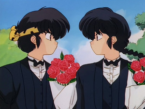  Ranma and Ryoga (rivals for Akane's heart)
