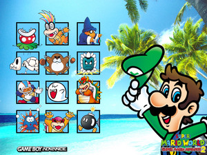  Super Mario Advance 2: Super Mario World Hintergrund