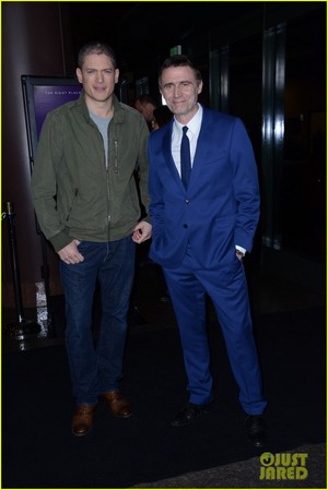  Wentworth Miller Attends First Movie Premiere in Over 4 Years