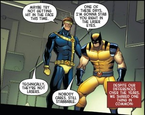  Wolverine vs. Cyclops