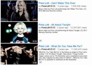  Pixie's vidéos