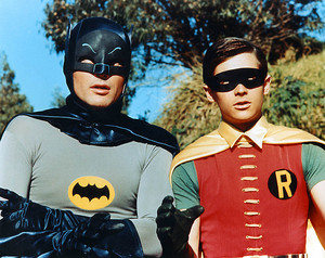 Adam West's बैटमैन And Robin classic Tv दिखाना