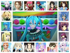  animê and Vocaloid girls i have a crush on