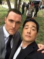 BTS pics of the Series Finale by Tim Kang - the-mentalist photo