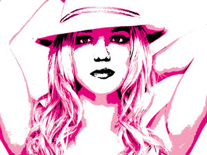  Britney 팬 art