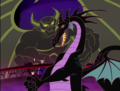 Chernabog and Maleficent - disney-villains photo
