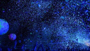 Coldplay concert confetti