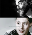 Dean and Cain  - supernatural fan art