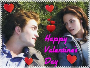  Edward and Bella Happy Valentine's Day(Twilight style)