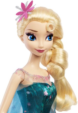  Elsa Frozen - Uma Aventura Congelante Fever Mattel Doll 2015