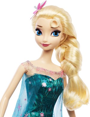  Elsa Frozen - Uma Aventura Congelante Fever Mattel Doll
