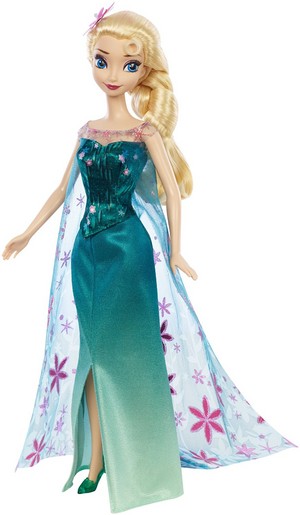  Elsa 《冰雪奇缘》 Fever Mattel Doll