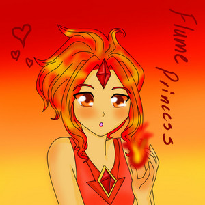  Flame Princess 팬 Art