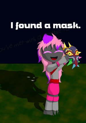 Holly Found a Mask 