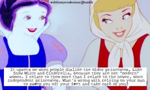  I relate to the older princesses più