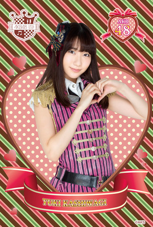  Kashiwagi Yuki - Valentine Postcard (Feb 2015)