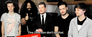 Late Late Показать with James Corden - The Real 1D