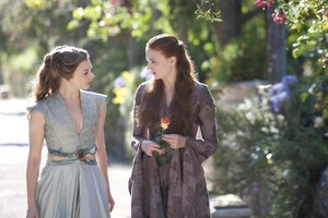  Margaery Tyrell and Sansa Stark