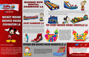Mickey Mouse Bounce House Covington LA