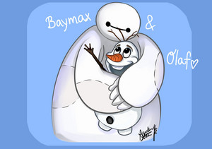  Olaf and Baymax