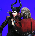 Rumple and Maleficent  - once-upon-a-time fan art