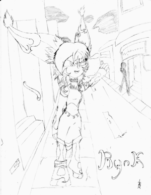 Rynk Sketches: Strolling down the street