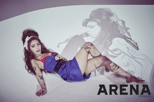 Solar for Arena Homme Plus Magazine - March 2015  (Amy Winehouse Homage)