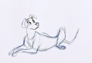  Walt 디즈니 Sketches - Pongo