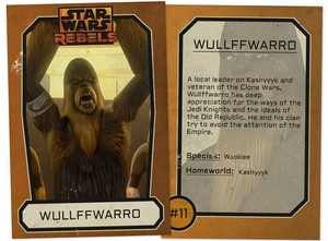  Wullffwarro Trading Card