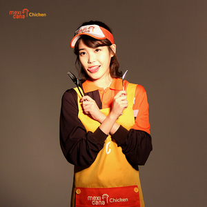  150315 ‪‎IU‬ always looks so cute in Mexicana Chicken ছবি