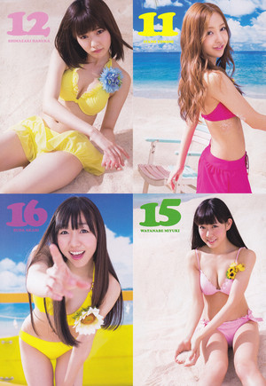AKB48 Sousenkyo! swimwear Surprise Happyou 2013