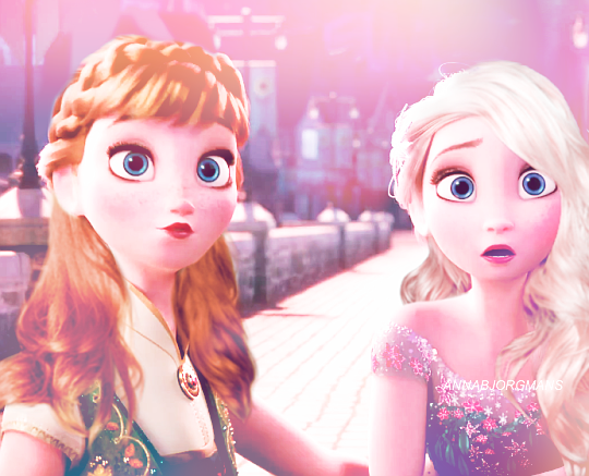 Anna And Elsa With New Hairstyles Frozen Fever Photo