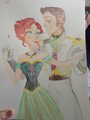Anna and Hans - frozen fan art