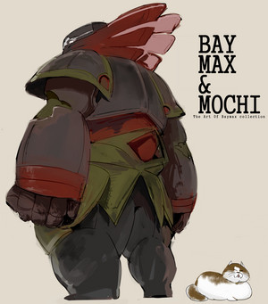 Baymax and Mochi