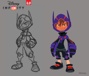  Big Hero 6 - 디즈니 Infinity Concept Art