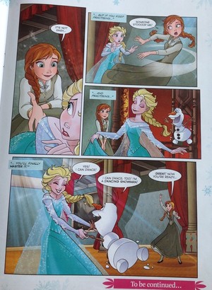  アナと雪の女王 Comic - Dancing 日