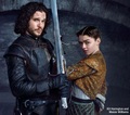 Jon Snow and Arya Stark - jon-snow photo