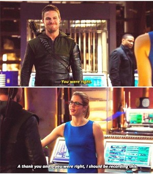 Oliver and Felicity 3x16 <3