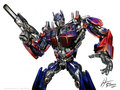 Optimus Prime - transformers fan art